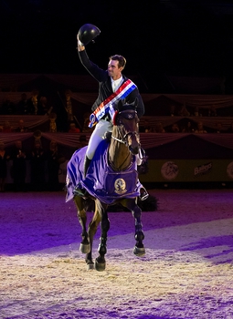 It was the luck of the Irish in the Leading Showjumper of the Year